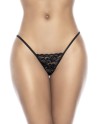 nuisette sexy noire avec dentelle florale et fine résille de mapalé lingerie