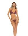 soutiengorge et string dentelle bordeaux sexy de la lingerie sexy rené rofé