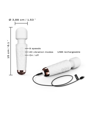  sextoys : mini wanderful blanc et or