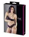 soutiengorge en dentelle noire et string ouvert de la cottelli, vente en .