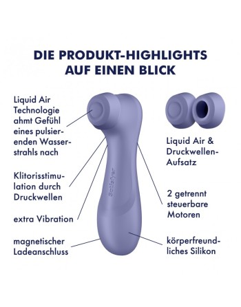  tendance sensuelle : pro 2 génération 3  lila satisfyer