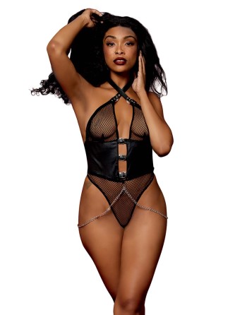 body string bdsm pour femme dominatrice de la marque dreamgirl lingerie sexy