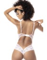 body blanc sexy de la marque mapalé, de lingerie sexy