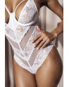 body blanc sexy de la marque mapalé, de lingerie sexy