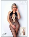 bodystocking noir avec son sublime dos nu de votre clara morgane