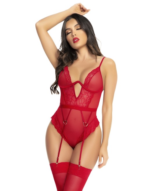  de body rouge sexy de la marque mapalé pour professionnels