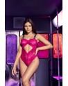 body en dentelle rose avec dos nu de la collection mapalé, vente pour les professionnels.