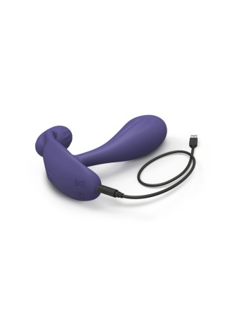  sextoys  marque love to love  witty vibromasseur et stimulateur clitoridien midnight indigo