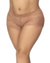 shorty sexy couleur taupe grande taille pas cher de mapalé lingerie