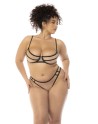 soutiengorge à armatures avec serre taille et string, grande taille, sexy.