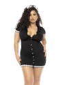 costume de femme de chambre, grande taille, sexy de la collection mapalé.