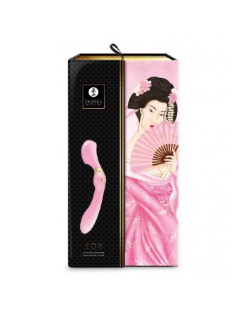  sextoys  marque shunga  zoa stimulateur intime  rose