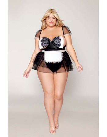 costume femme de chambre, grand taille, de la marque dreamgirl costume sexy