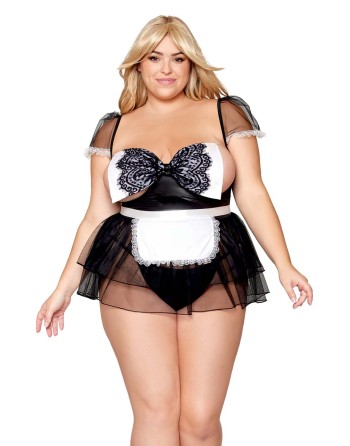 costume femme de chambre, grand taille, de la marque dreamgirl costume sexy