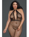  dreamgirl bodystocking grande taille encolure plongeante