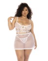 ensemble sexy 2 en 1, grande taille, soutiengorge et string et nuisette.