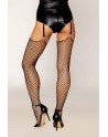 bas noir large filet de dreamgirl collection lingerie sexy pas cher.