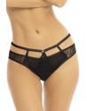 culotte noire dentelle de la collection lingerie sexy rené rofé.