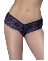 string dentelle noire de chez votre cottelli, vente de string et shorty dentelle sexy.