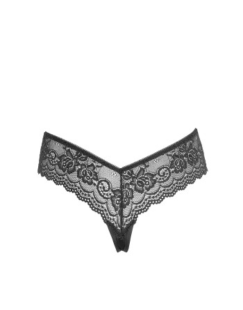 string dentelle noire de chez votre cottelli, vente de string et shorty dentelle sexy.