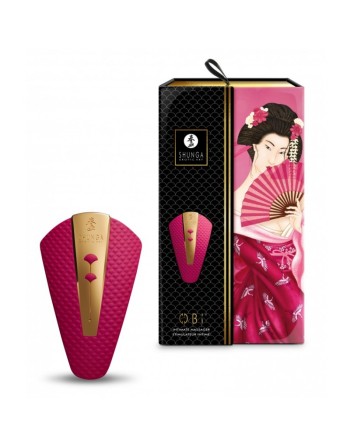  sextoys  marque shunga  obi stimulateur intime  framboise