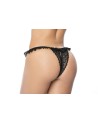 culotte ouverte en dentelle noire de la collection mapalé, vente en de lingerie sexy mapalé