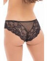 culotte dentelle et fine résille noire de la collection rené rofé sexy. 