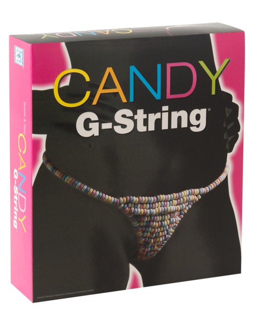  pour ce string bonbons en sucre colorés à manger avec plaisir 