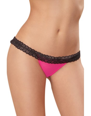  dreamgirl tanga rose ouvert sur les fesses