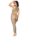 robe bodystocking en filet avec forme géométrique de dreamgirl bas et collants