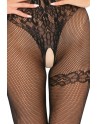  lingerie : bodystocking résille sexy