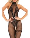  lingerie : bodystocking résille sexy