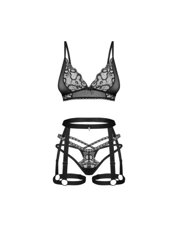 blomentis ensemble 3 pièces  noir obsessive par votre  tendance sensuelle 