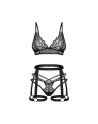 blomentis ensemble 3 pièces  noir obsessive par votre  tendance sensuelle 