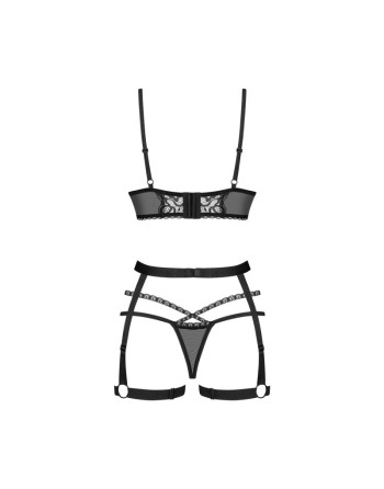 blomentis ensemble 3 pièces  noir obsessive par votre  tendance sensuelle 