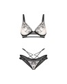 vila blanes ensemble 2 pièces  noir obsessive par votre  tendance sensuelle 