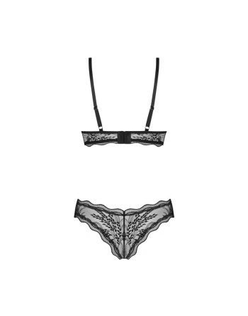 perisia ensemble 2 pièces  noir obsessive par votre  tendance sensuelle 