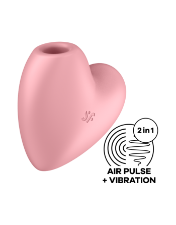 stimulateur satisfyer cutie heart  rose