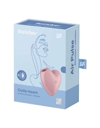 stimulateur satisfyer cutie heart  rose