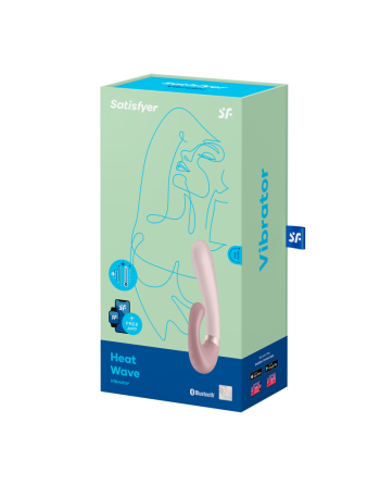 vibromasseur point g satisfyer heat wave connect app   mauve de satisfyer en gros ou 