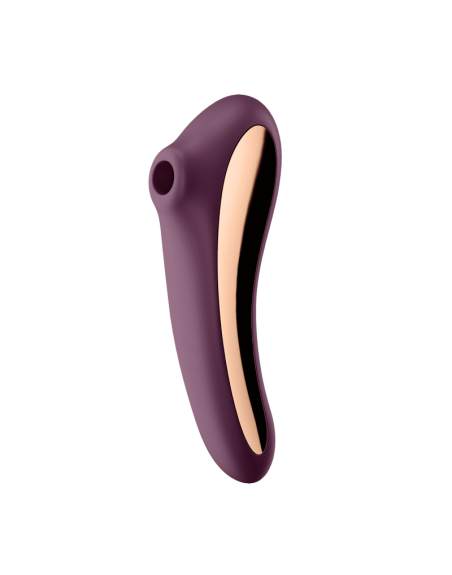 stimulateur et vibromasseur satisfyer dual kiss  mauve de satisfyer en gros ou 