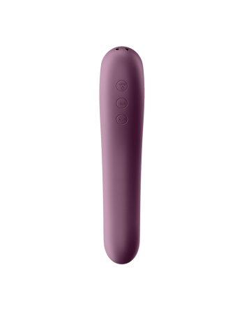 stimulateur et vibromasseur satisfyer dual kiss  mauve de satisfyer en gros ou 