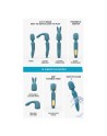  sextoys  marque love to love  revolution  teal me vibromasseur et wand