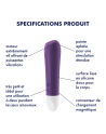 tendance sensuelle : vibromasseur satisfyer utra bullet power 2