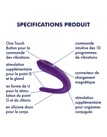  stimulateur satisfyer double classic sextoy pour couple