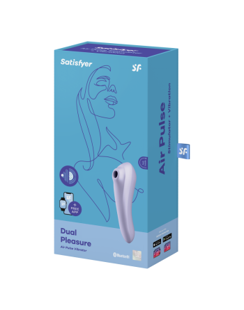  sextoys : stimulateur satisfyer dual pleasure mauve