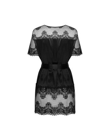 maderris peignoir  noir obsessive par votre  tendance sensuelle 