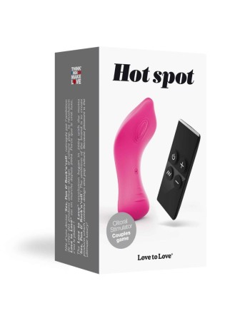  sextoys  marque love to love    hot spot rose stimulateur