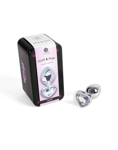  secret play : plug anal secret play  coeur crystal