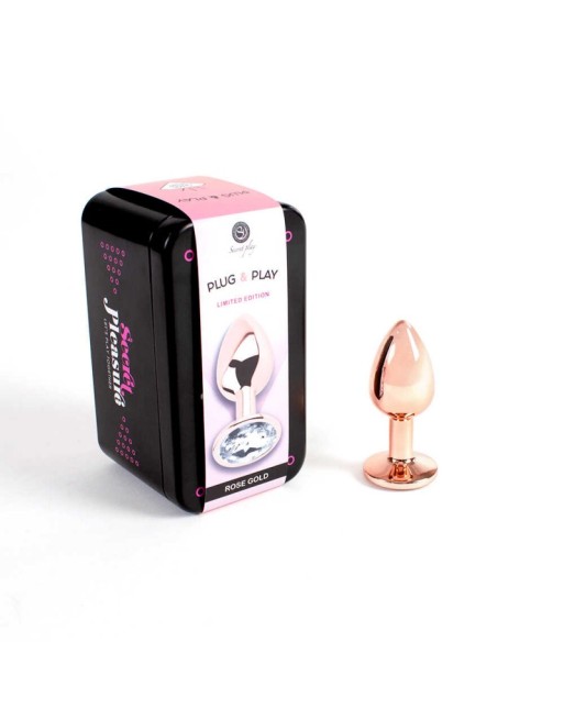  secret play : plug anal secret play  rose gold